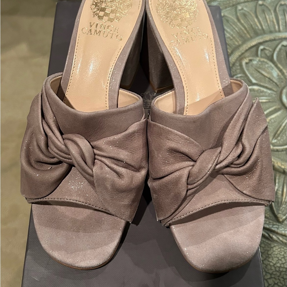 Vince Camuto Women's Taupe Heeled Sandals